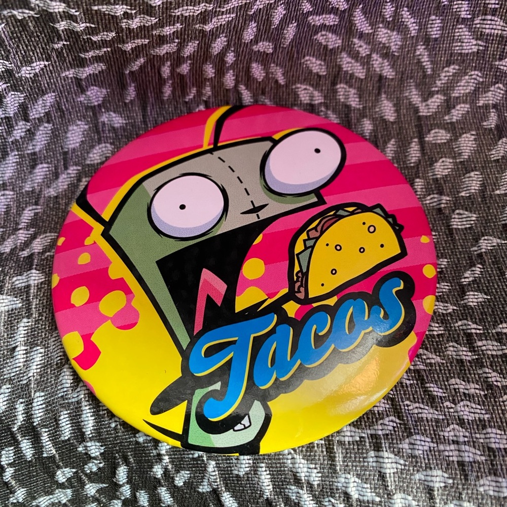 INVADER ZIM Vintage Gir Pin